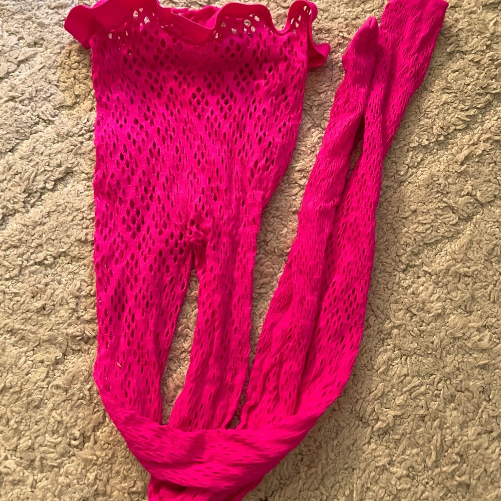 tights, pink